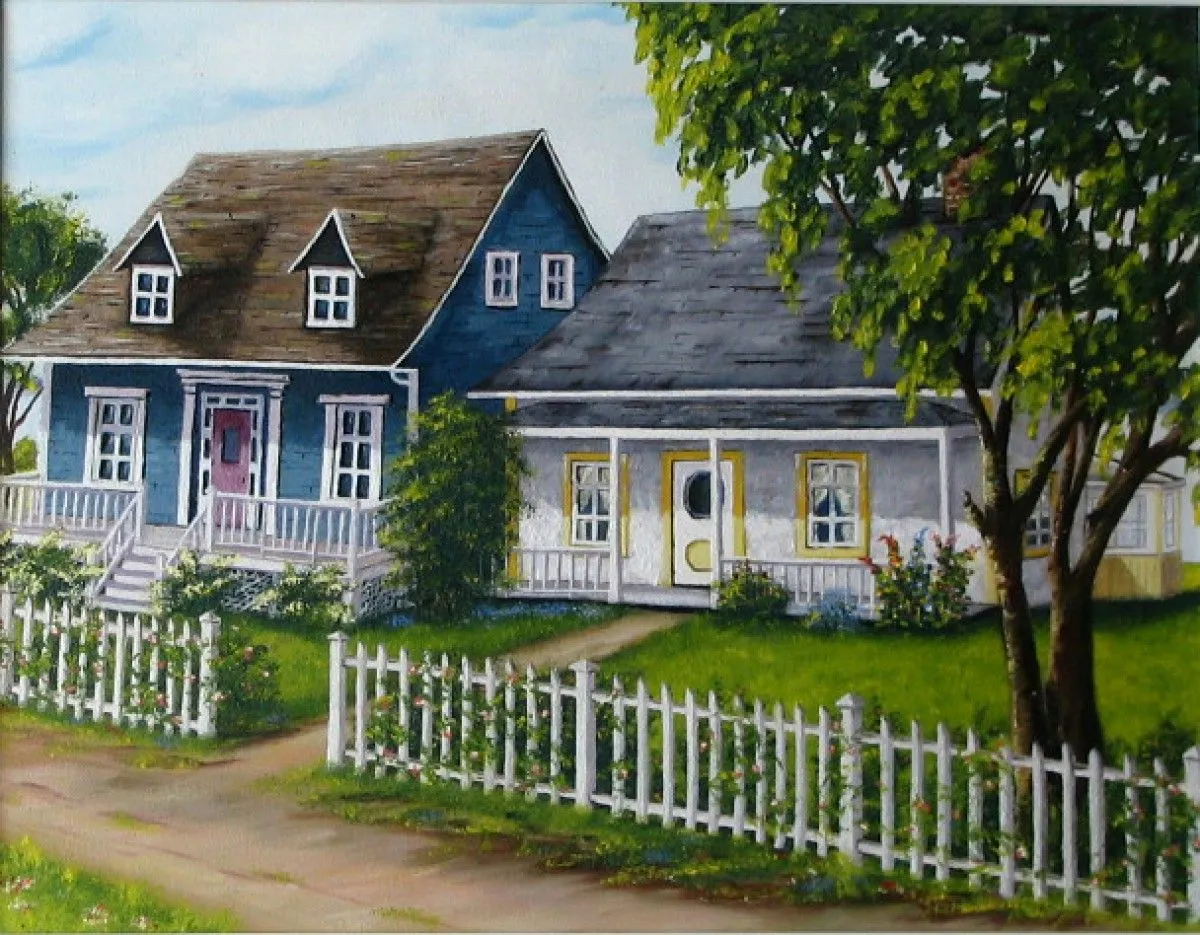 bord du fleuve kamouraska, artwork by Michel Cantin