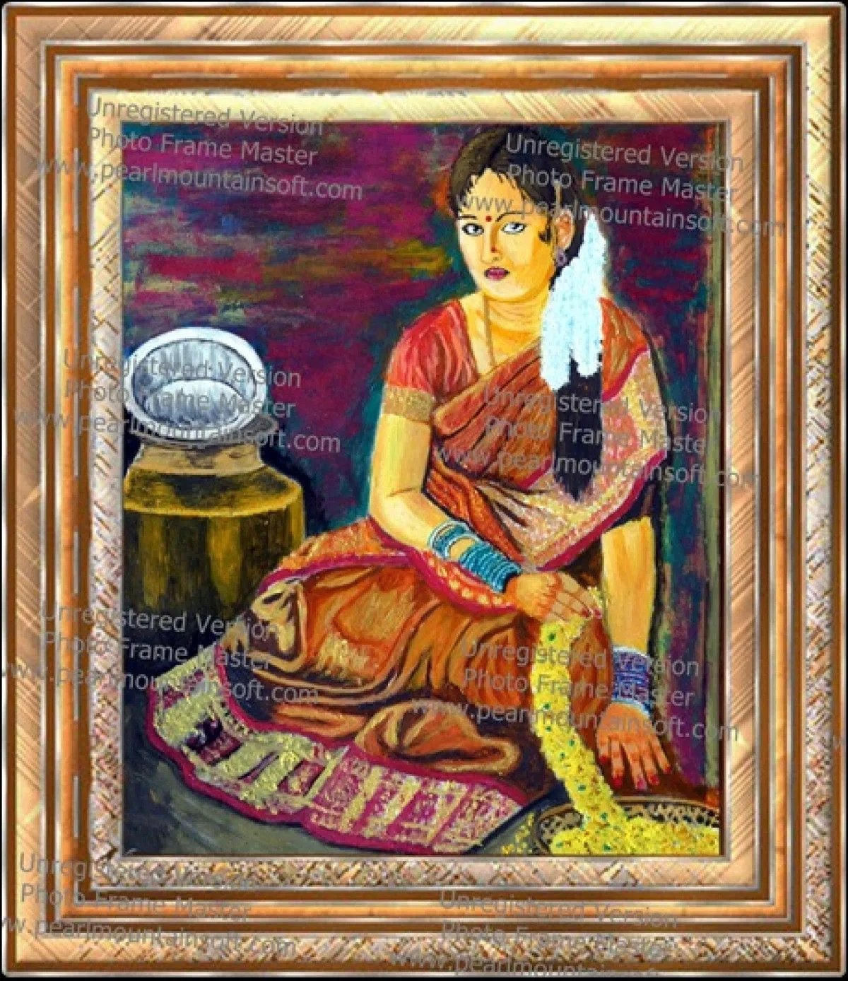 WOMAN, artwork by PRABHU BABO