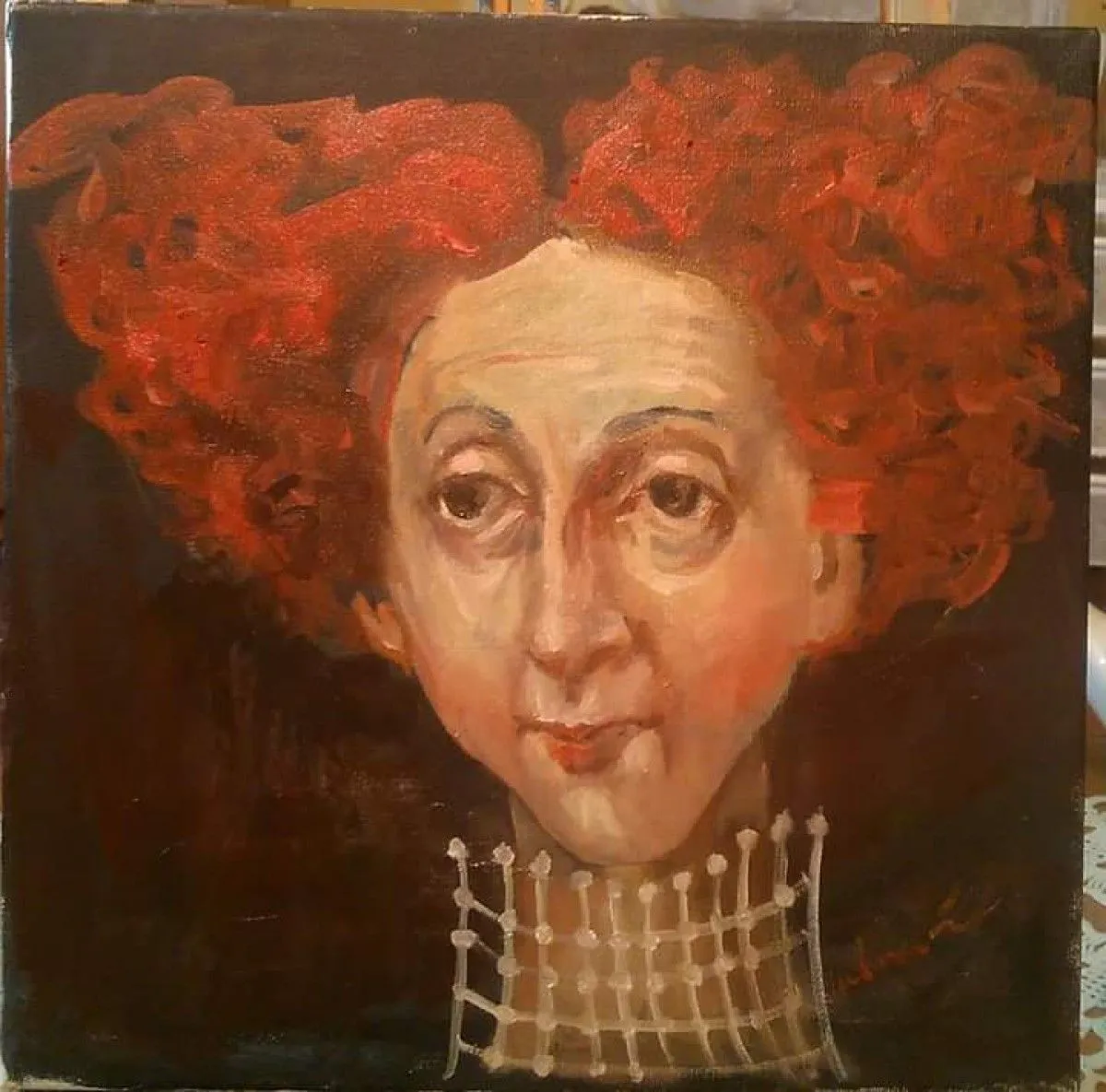 Redhair, artwork by Maria Stoian