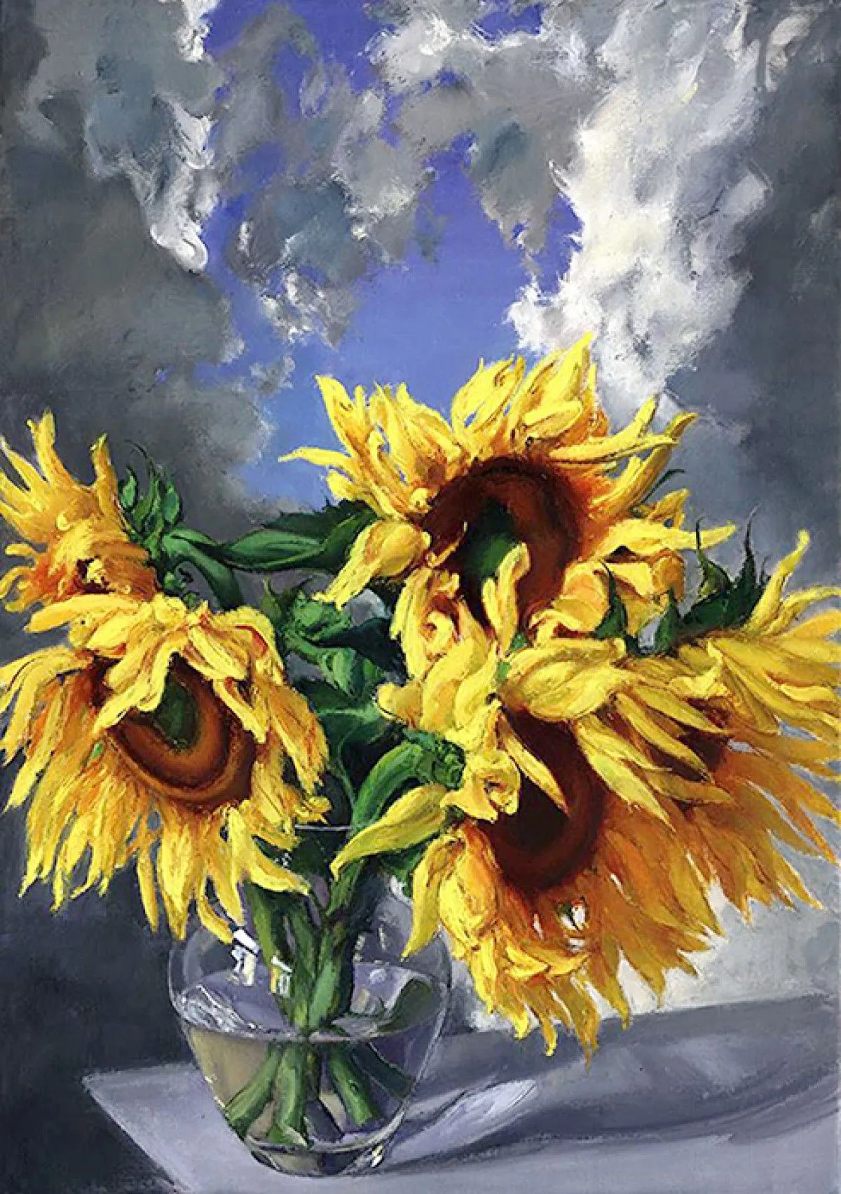 Like water on a hot day, artwork by Irina Kupyrova