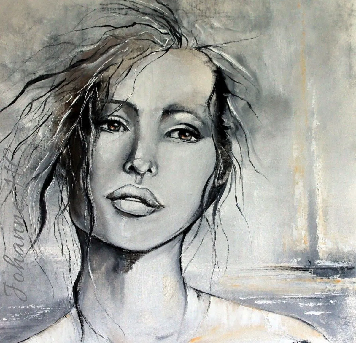Reflet de l'âme, œuvre de Johanne Hebert Coulombe