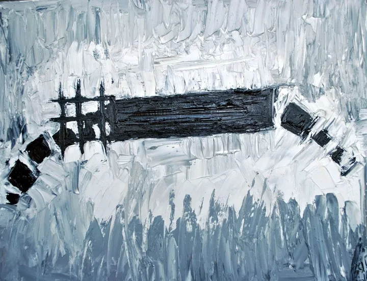 Lack and excess of freedom and Soul Decay, artwork by Akpan Usoroh
