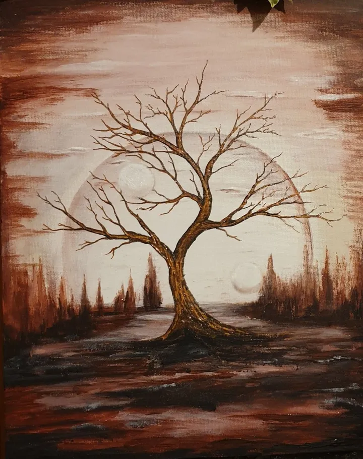 Symboles n°13, artwork by Saouti Mina