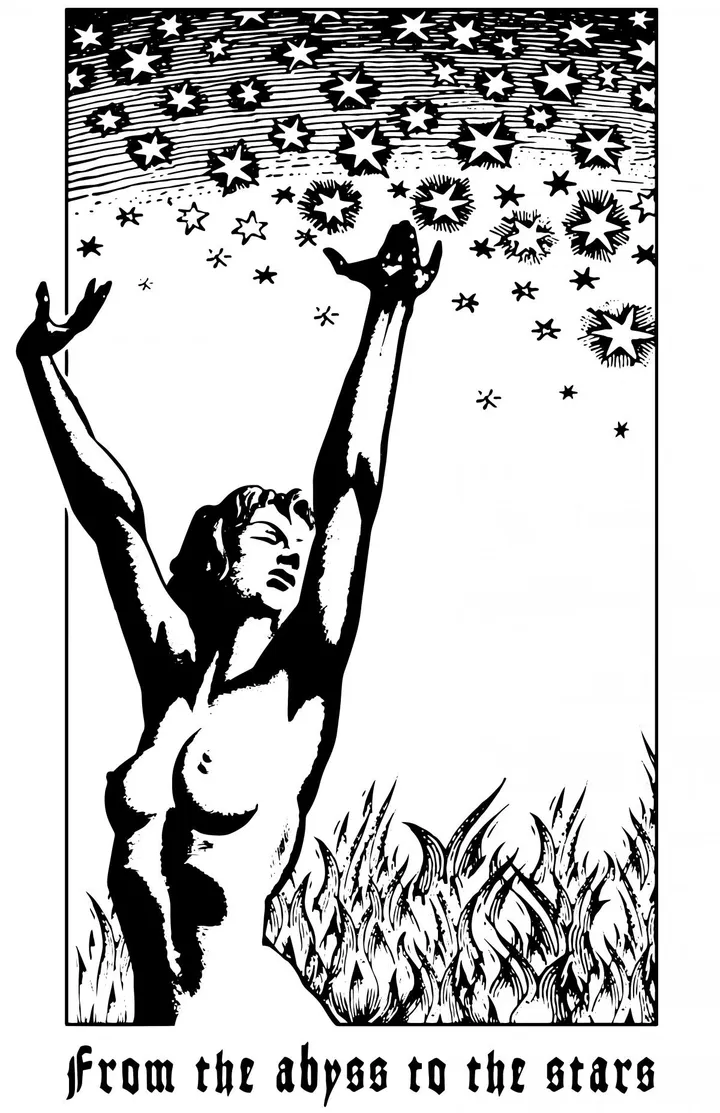 From The Abyss To the Stars, artwork by Eric Syre