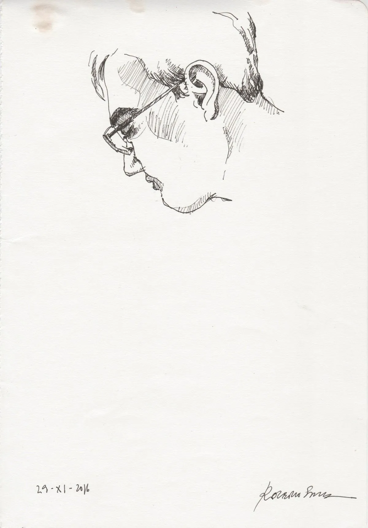 Head, artwork by Rogerio Paulo Silva