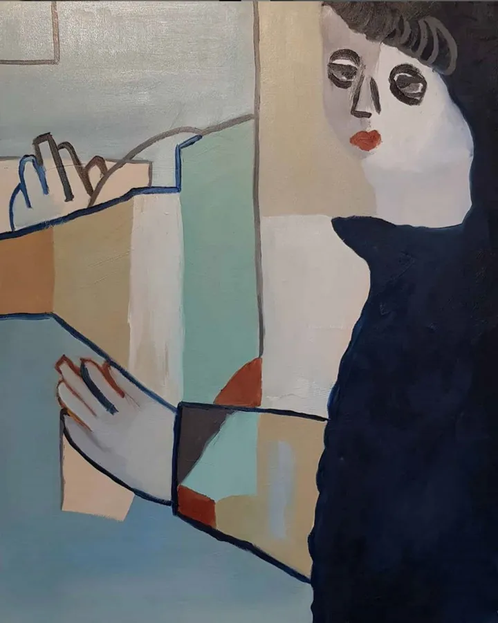 LA SCIENTIFIQUE, œuvre de Pauline Katherine