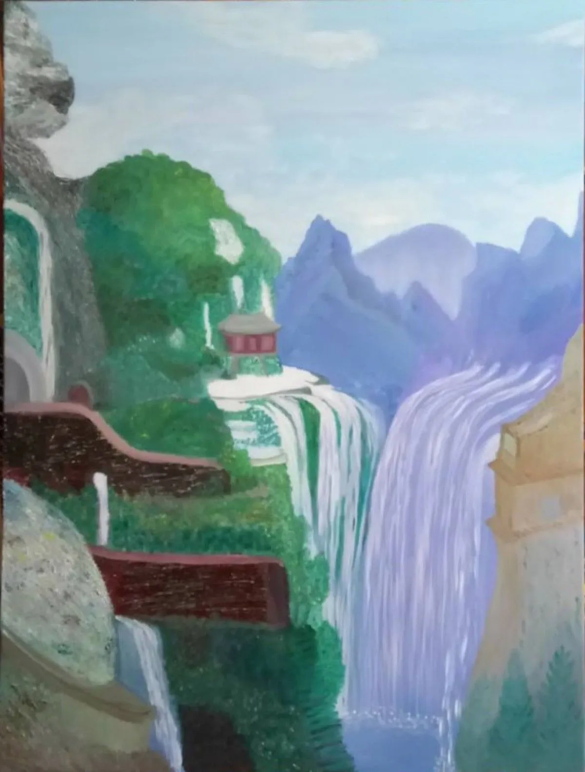 Rêve d'exil, artwork by Viviane RINCK