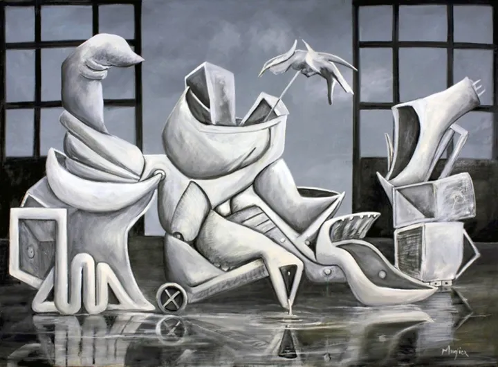 La melancolía, œuvre de Manuel Mugica