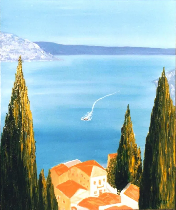 côté sud, artwork by marie momelat
