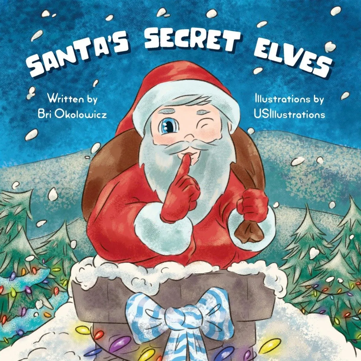 Santa's Secret Elf by Bri M Okolowicz, œuvre de US Illustrations