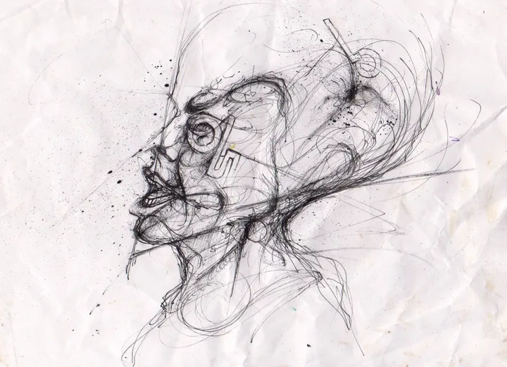 Sans titre 5, artwork by Jordi Buko
