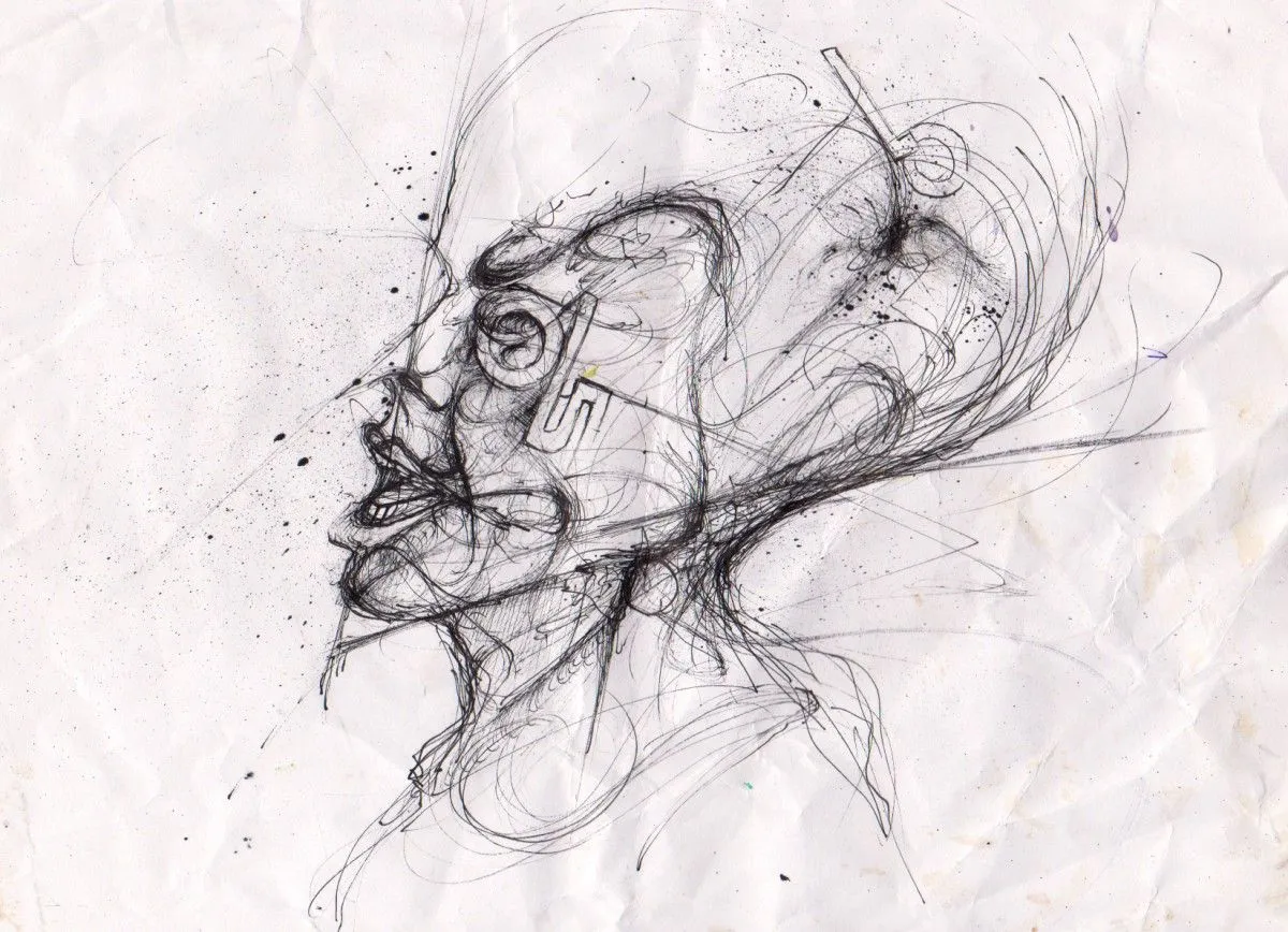 Sans titre 5, artwork by Jordi Buko