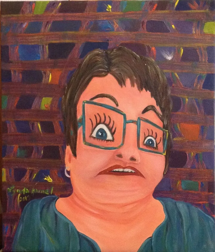86- Madame Quelqu'un, œuvre de Lynda Hamel