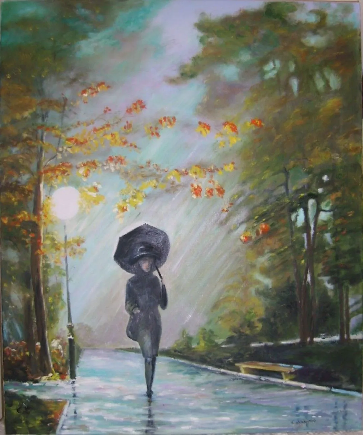 La dame de Vichy, artwork by chantal valentini