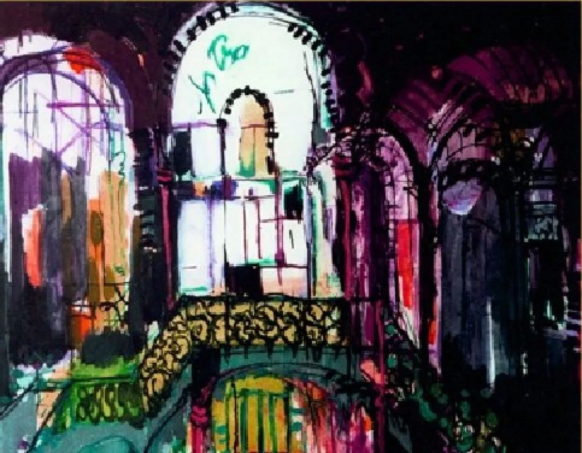 Gar de Lyon, artwork by Turkan Erdem