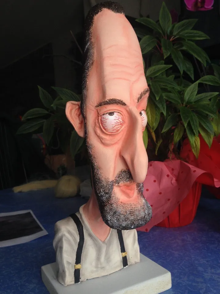 Jean Reno, œuvre de David LEROUGE