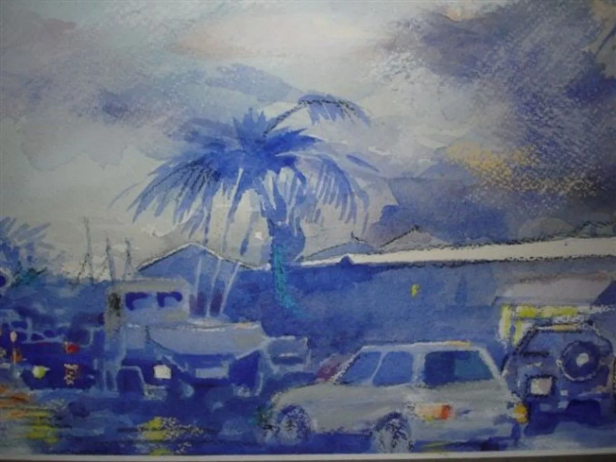 Sandy Ground, artwork by François Paris