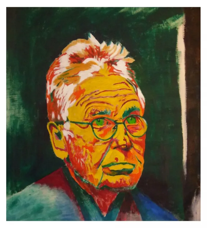 Père Noêl, œuvre de Zarts, MaudéE Zarts