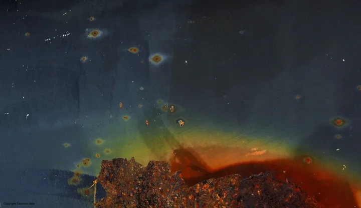 Ciel d'été, artwork by Eléonore della Faille