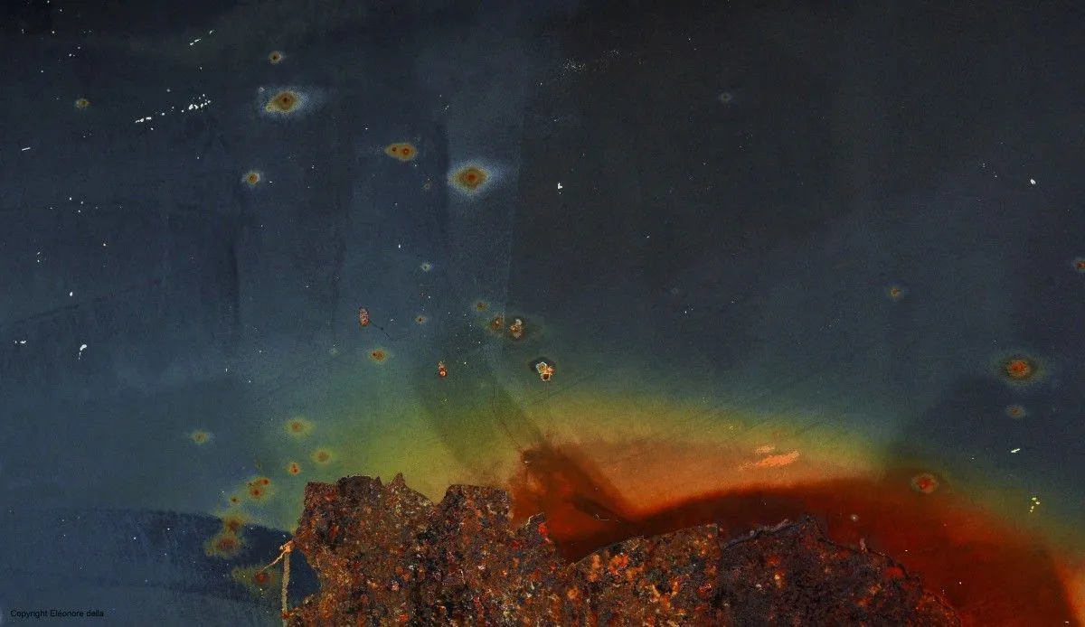 Ciel d'été, artwork by Eléonore della Faille