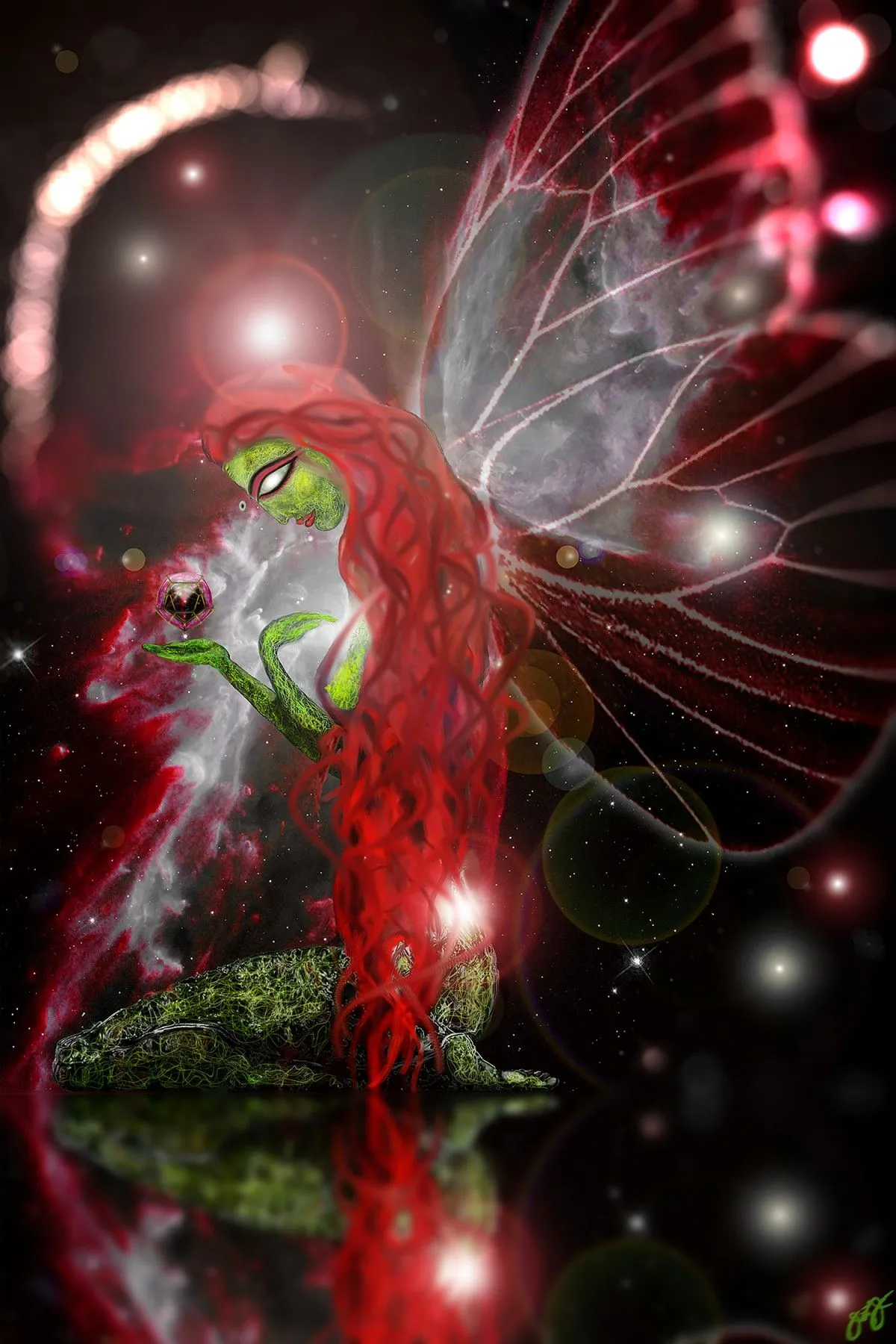 butterfly 6., artwork by Jason Lincoln Jeffers