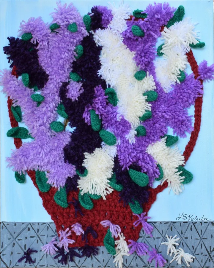 Lilac, œuvre de Neluta Staicut