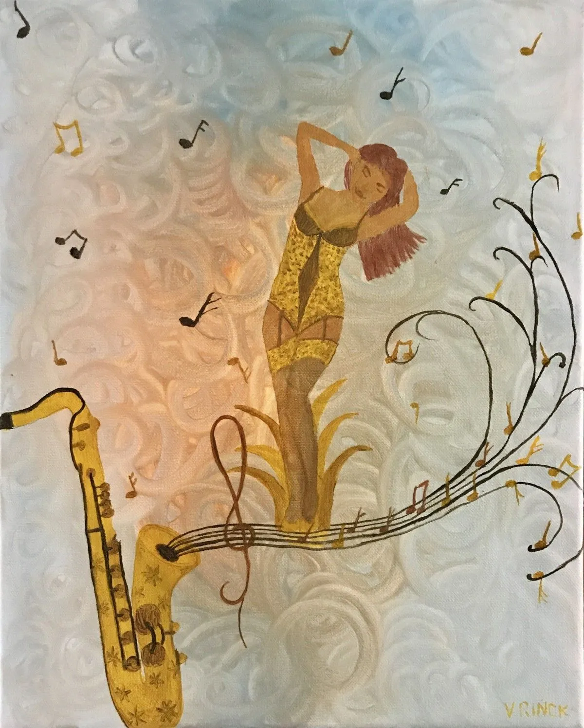 Romance, œuvre de Viviane RINCK