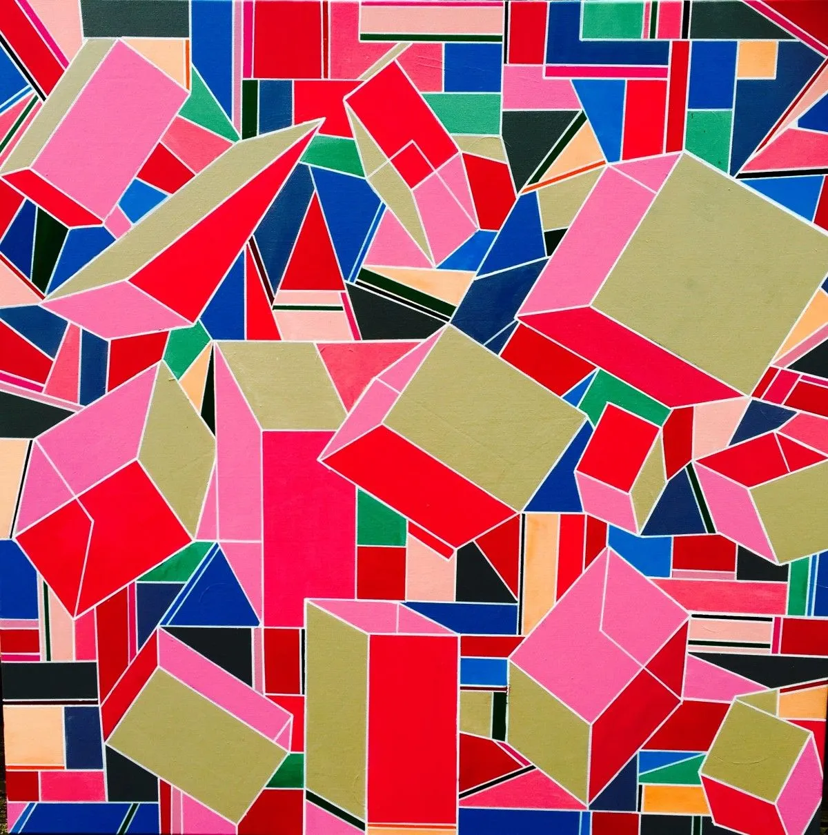World in pink, œuvre de ELENA Rodriguez