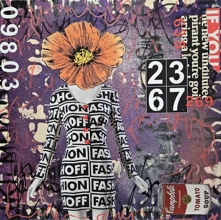 Fashion Pop, artwork by Lorette C Luzajic
