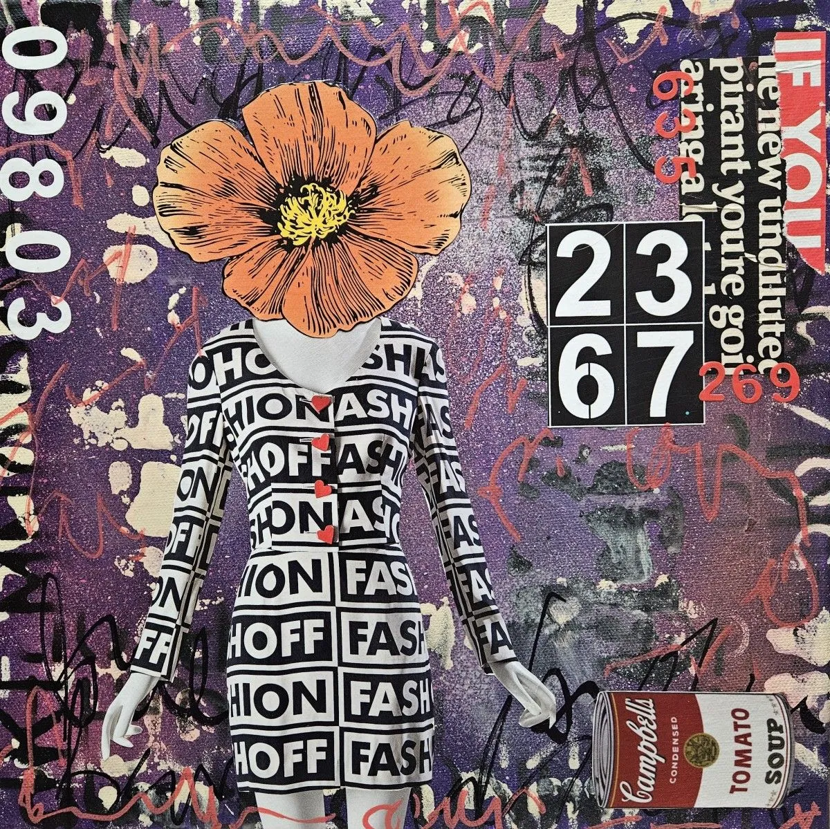 Fashion Pop, œuvre de Lorette C Luzajic
