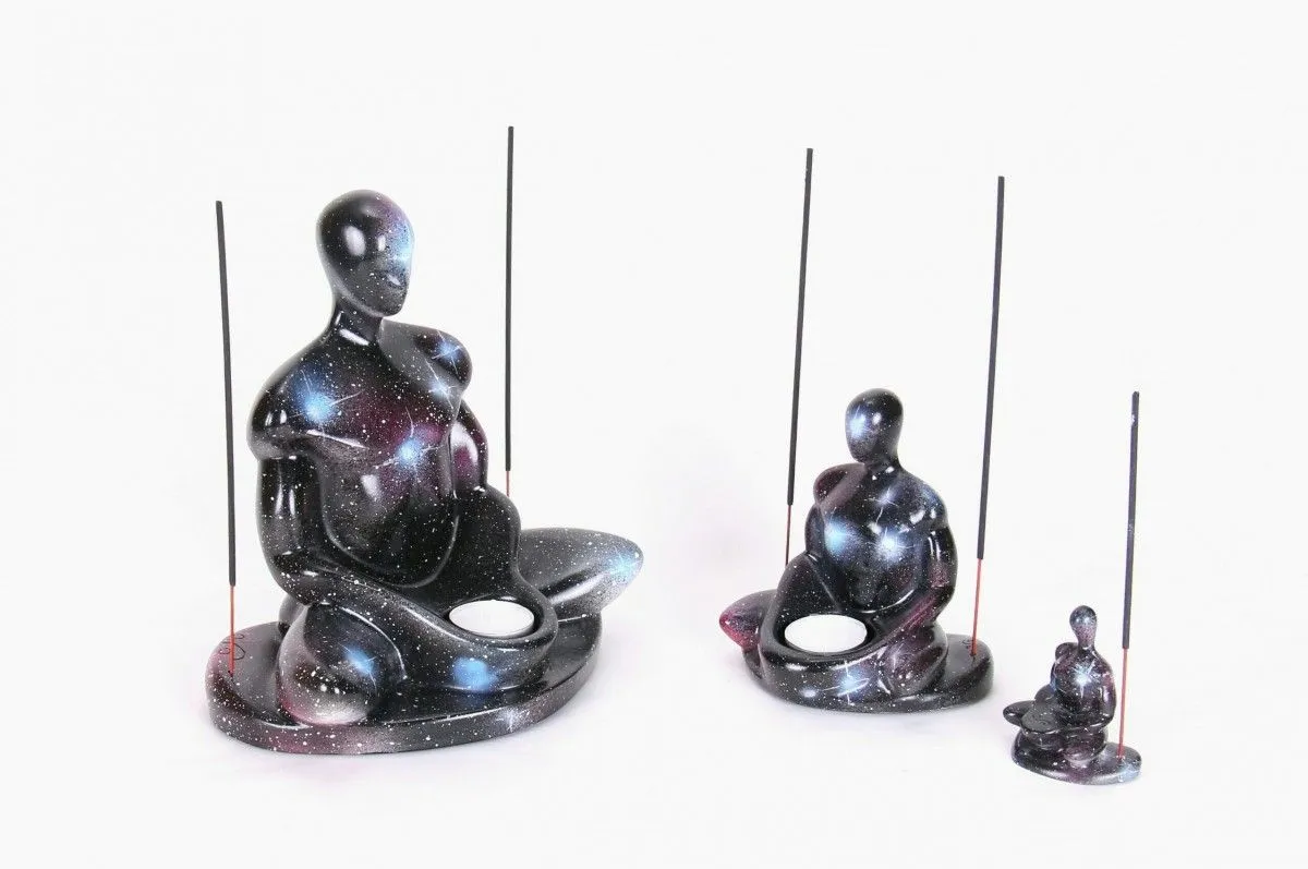 Budas cuánticos cosmos, œuvre de Willy Jones