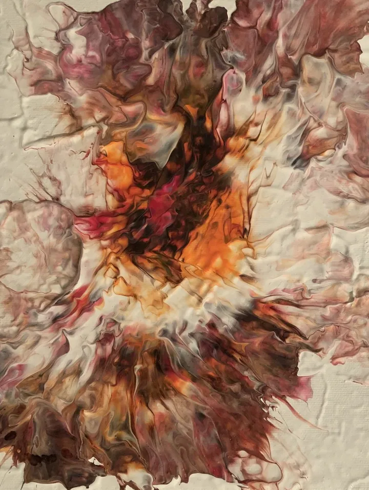 Terre et soleil, artwork by Anne Cellier