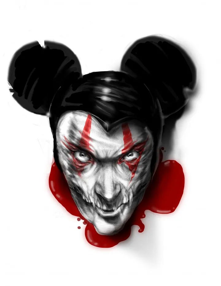 Evil Mickey, œuvre de Lelos Matthaios