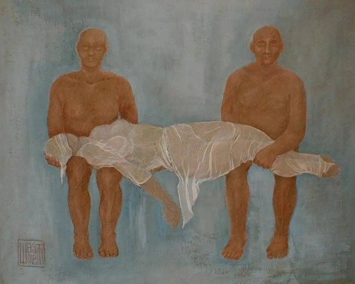 PIETA, artwork by Shimona SOUCKOVA
