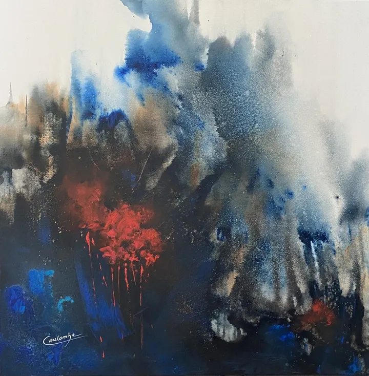 Fusion, œuvre de Louizel Coulombe
