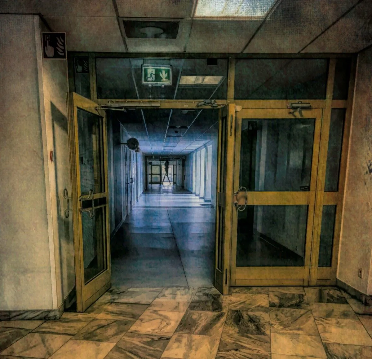 After Hours At The Hospital, artwork by barry king