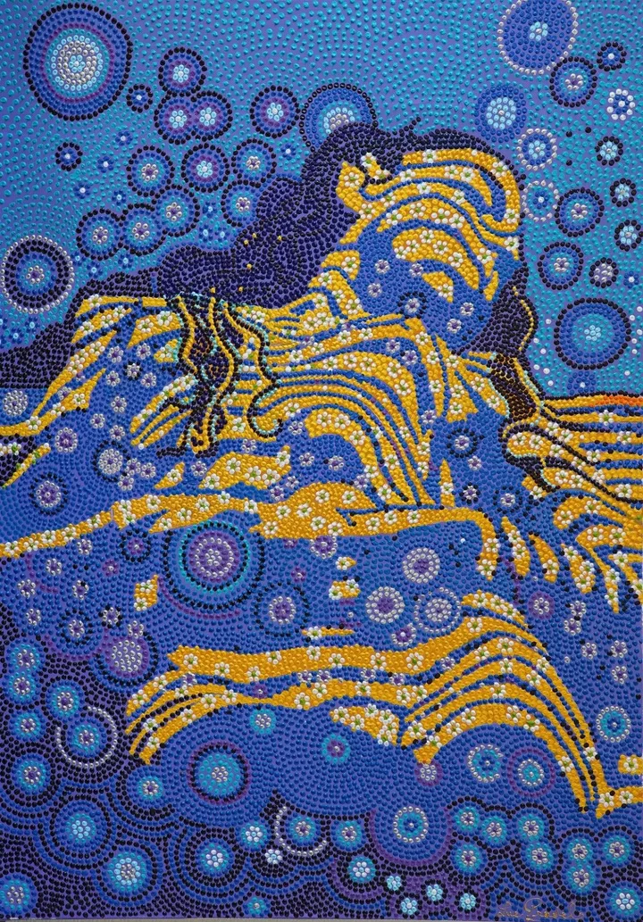 LE Rêveuse, artwork by luc Pradel