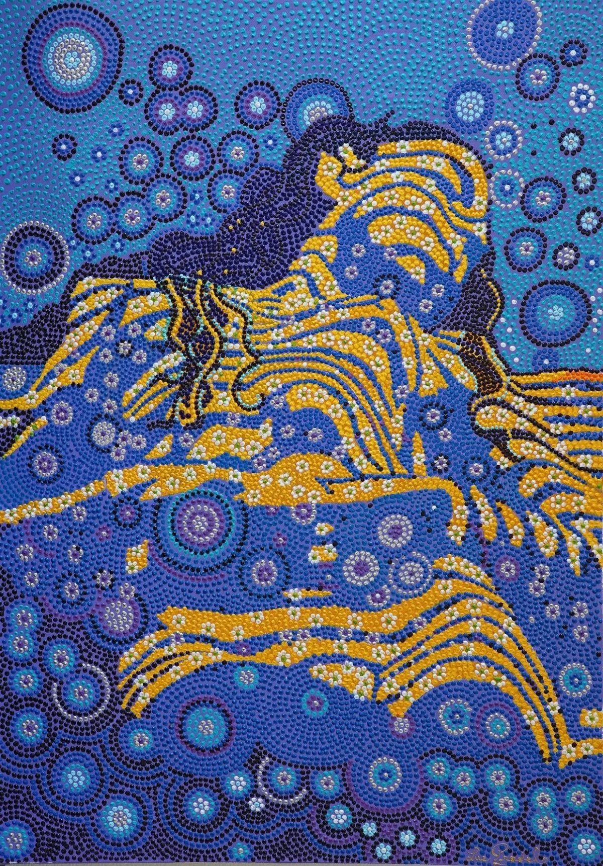 LE Rêveuse, artwork by luc Pradel
