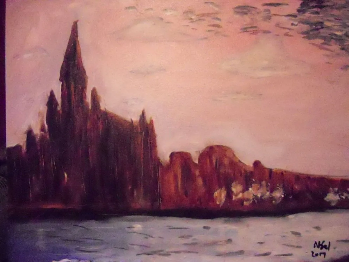 Holy Cross, œuvre de Nigel Goodwin