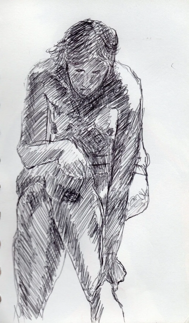 Nu Main Genou Stylo, artwork by Zarts, MaudéE Zarts