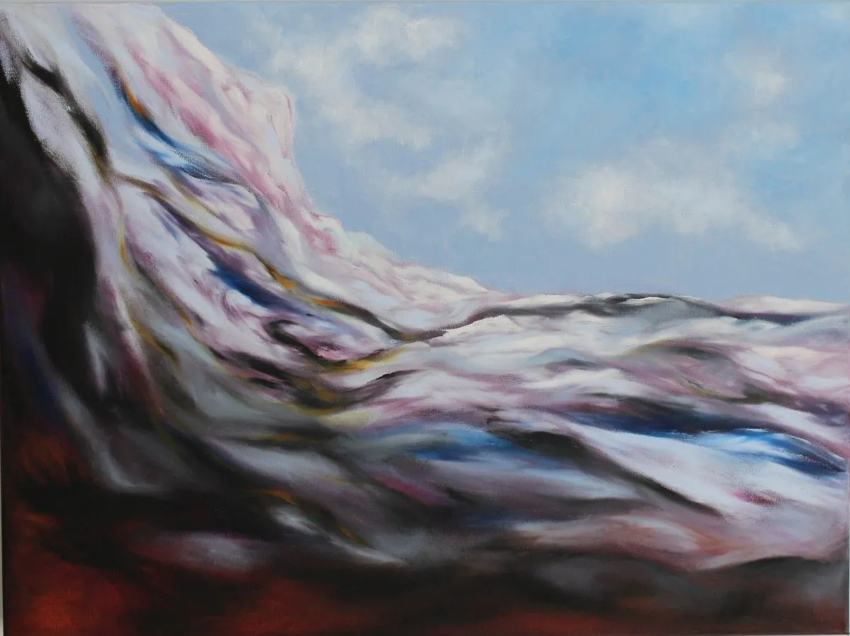 Slope, artwork by Anda Dzen?te