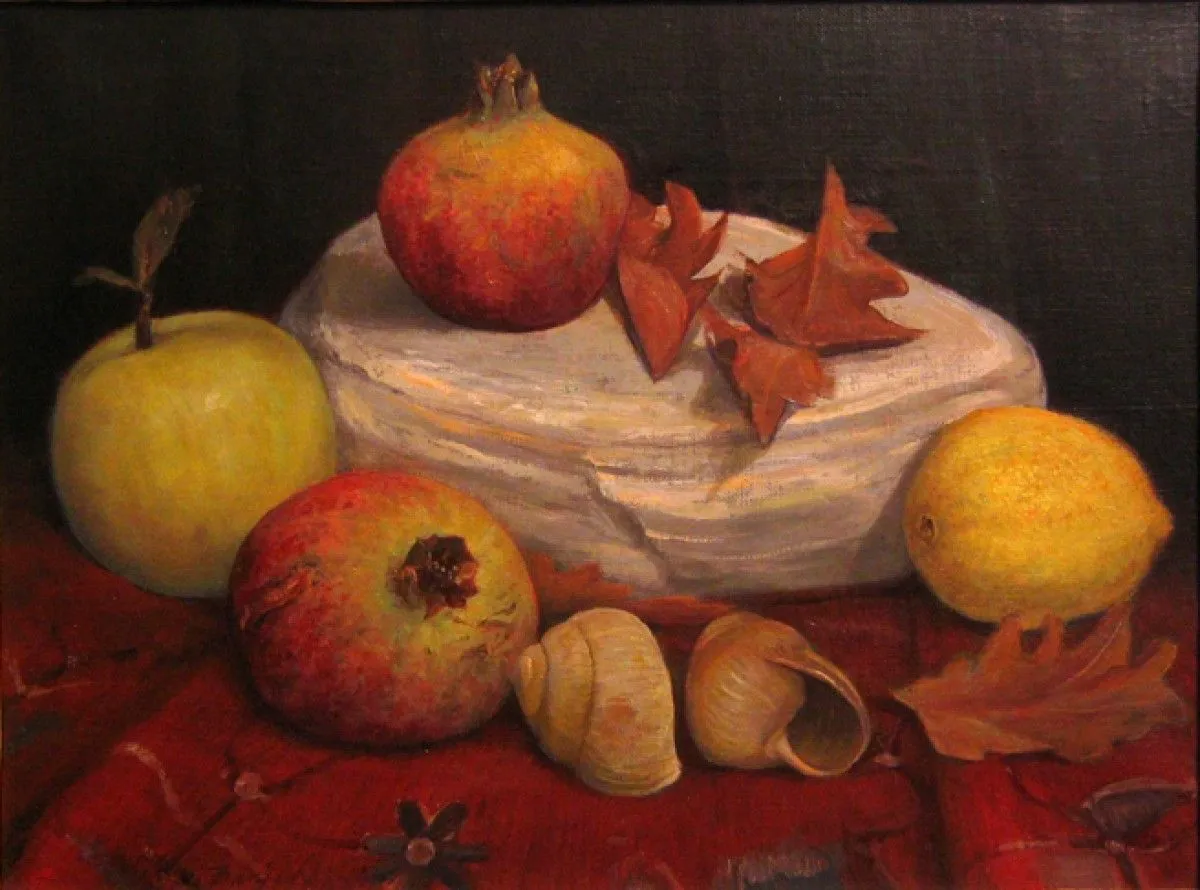 Still life on the rock, œuvre de Vladimir Vlajic
