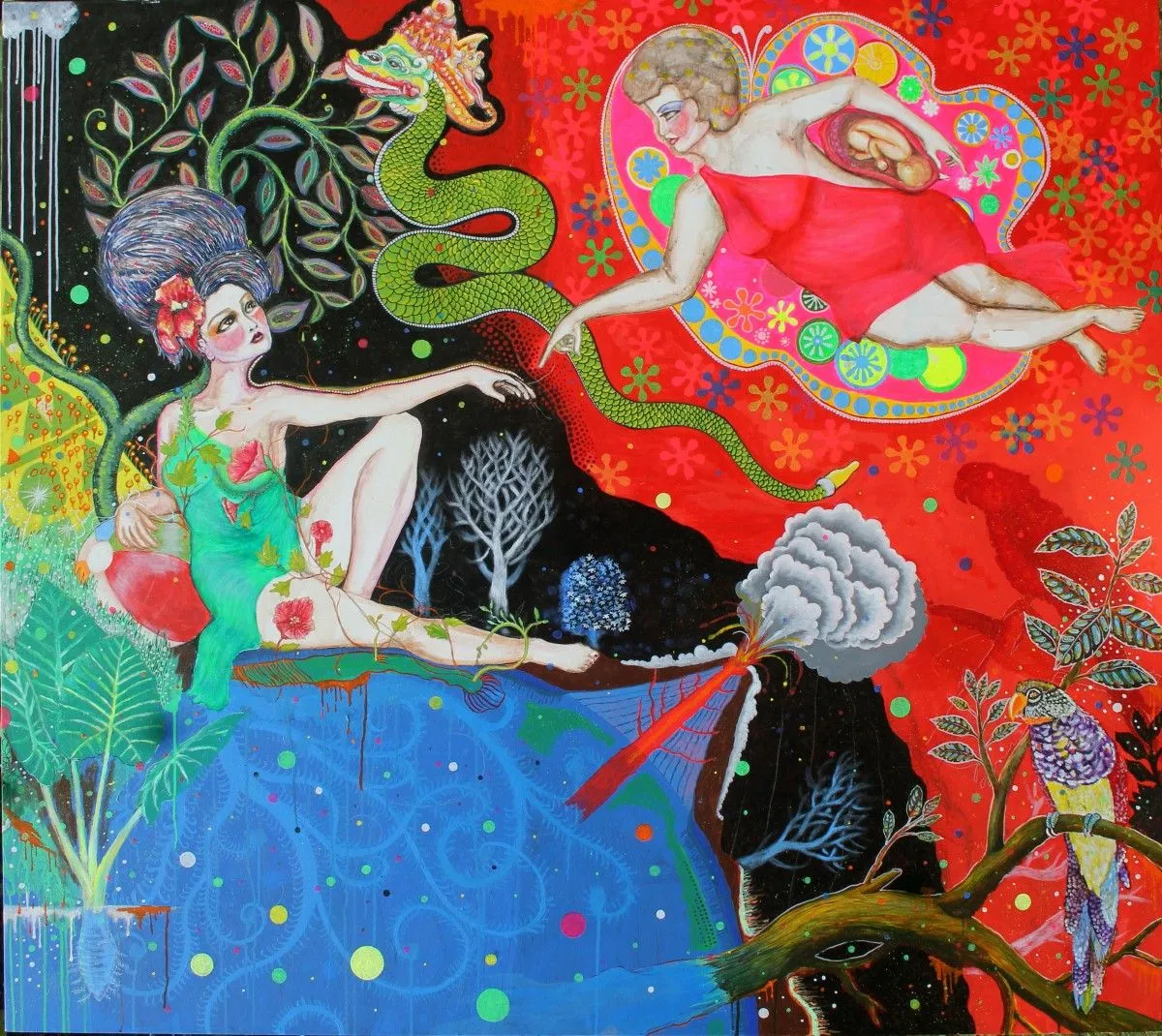 Rewriting the Past, artwork by Utin Rini