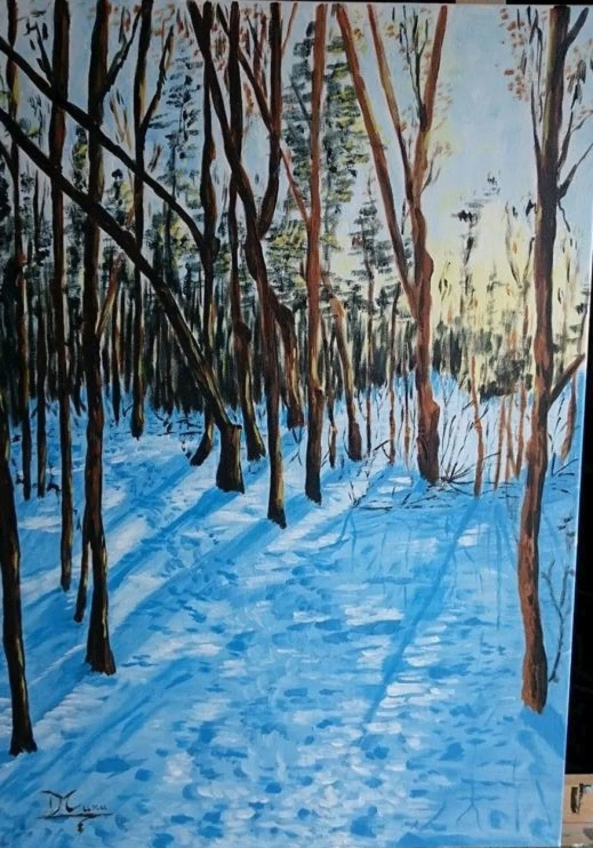 Les grandes Coulées, artwork by Muxu Debayle