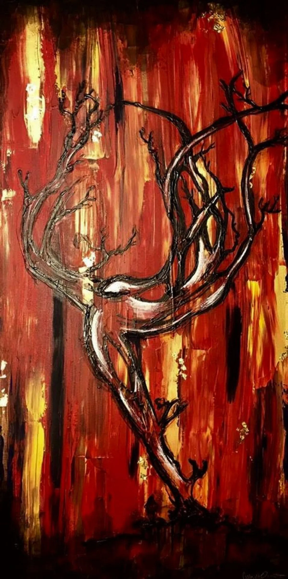 La danseuse, artwork by Gabrielle Paquette
