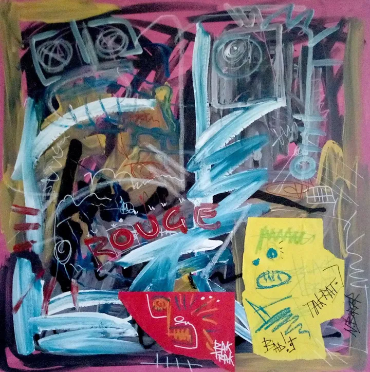 L'antagoniste du clair et l'obscurité, artwork by Noah Borger