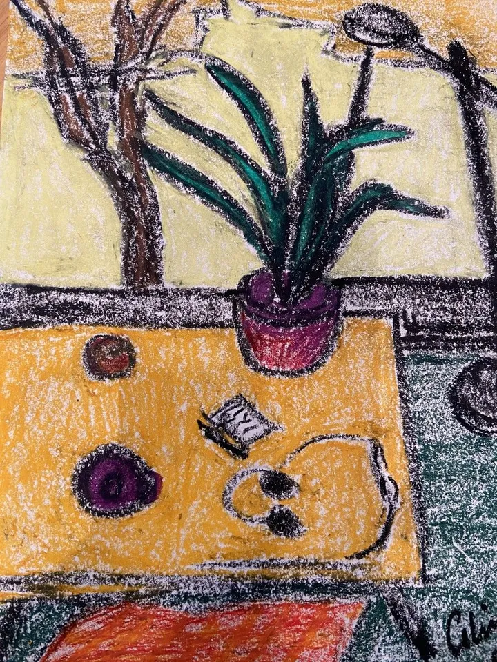 La composition, artwork by Céline Marcoux