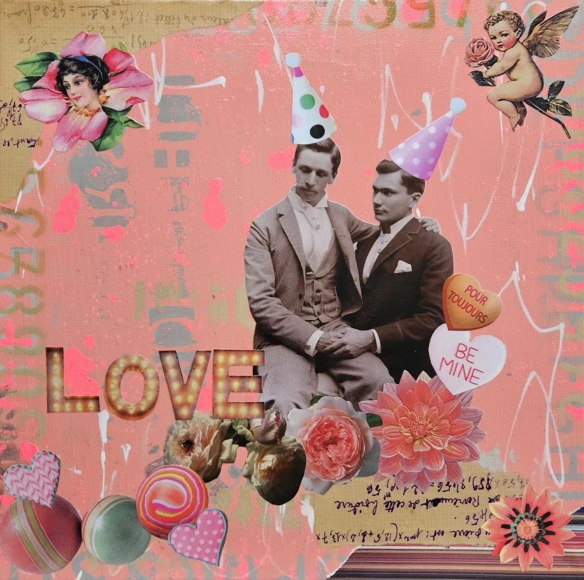 Love Is, artwork by Lorette C Luzajic