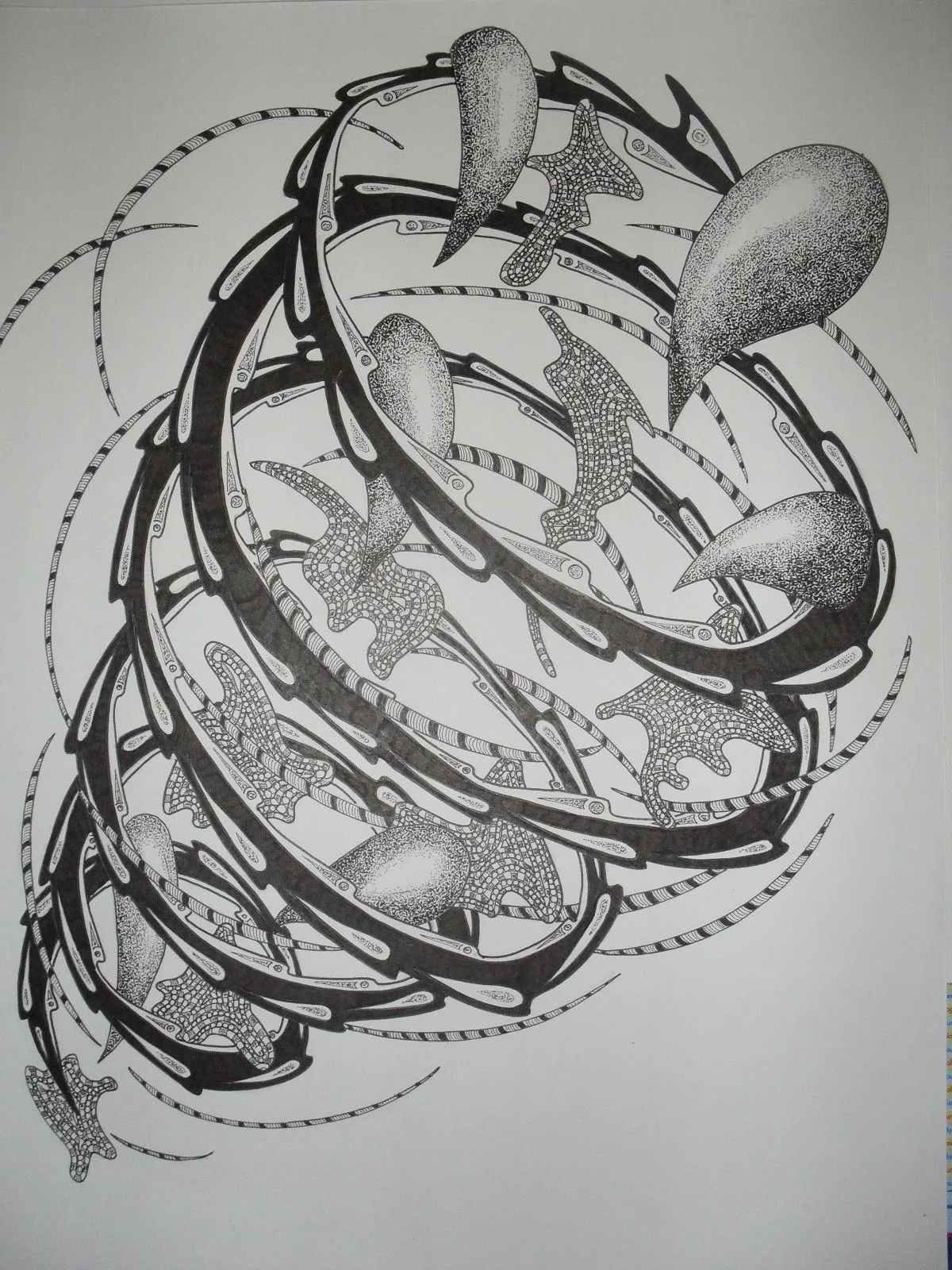 icare's fall, artwork by olivier prin
