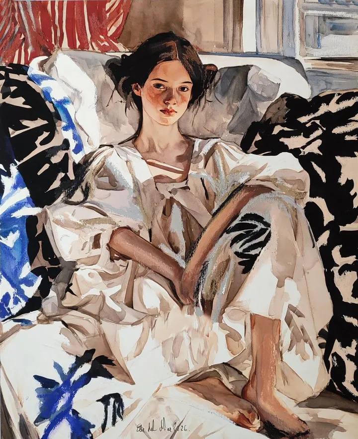 Lynda, œuvre de ELIE _Del_Mar